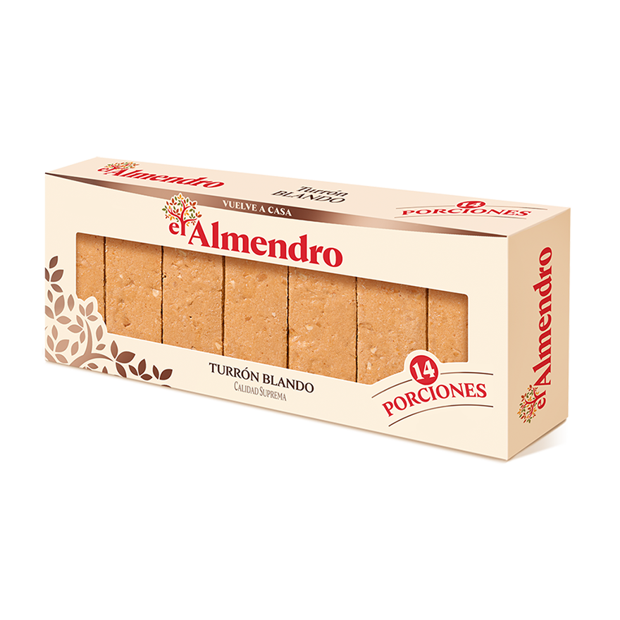 El Almendro - Tender nougat in portions