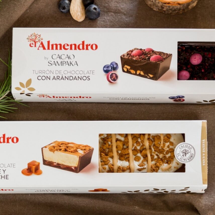 colección turrones El Almendro by Cacao Sampaka