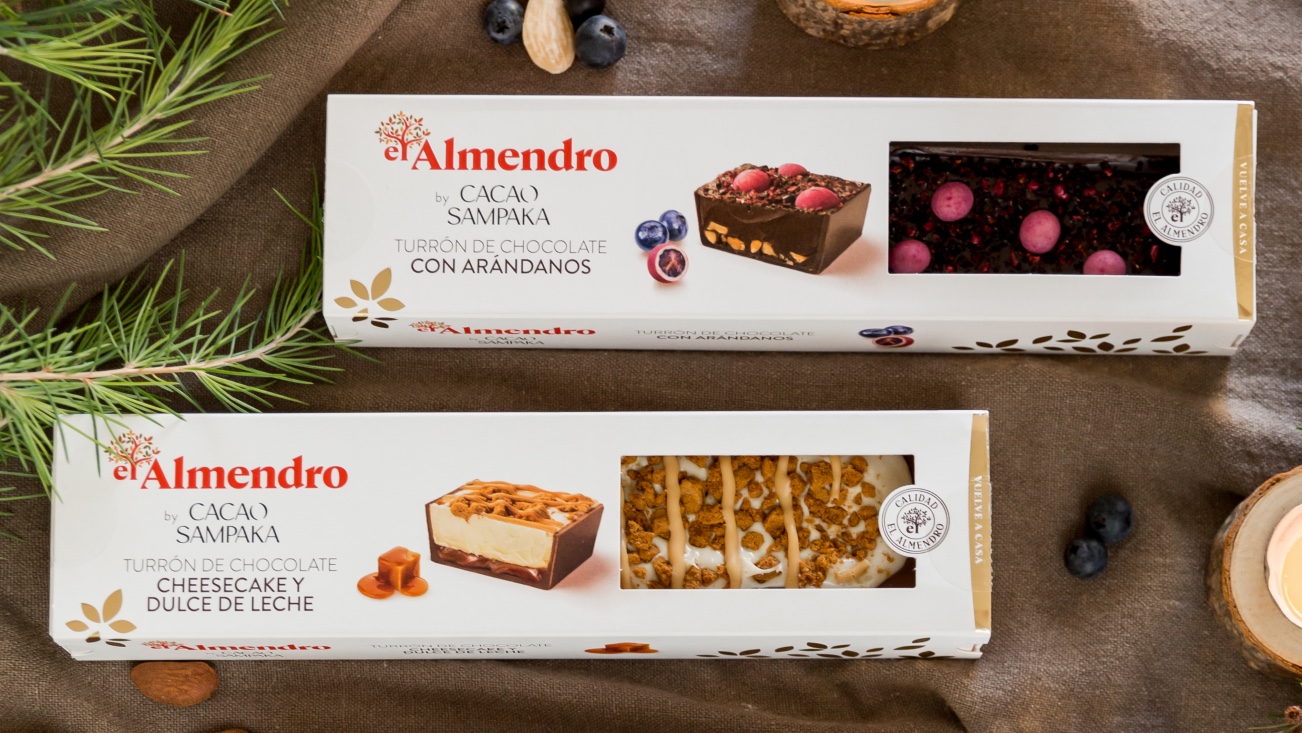 colección turrones El Almendro by Cacao Sampaka