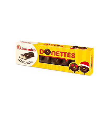 turrón donettes chocolate